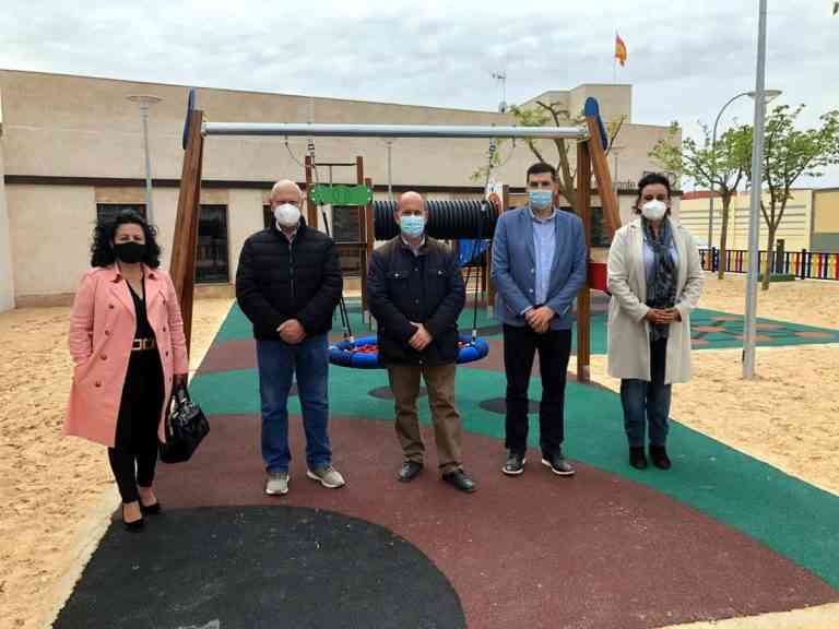 Inaugurado un nuevo parque infantil en el recinto ferial de Villarrubia de los Ojos