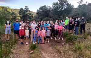 Medio centenar de personas de Villarrubia de los Ojos disfrutaron de la Ruta Jalúa, Senda de Consuegra