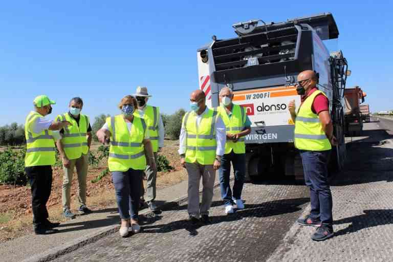 El Gobierno regional y una inversión superior a 800.000 euros para mejorar la CM-4120 entre Villarrubia de los Ojos y Puerto Lápice