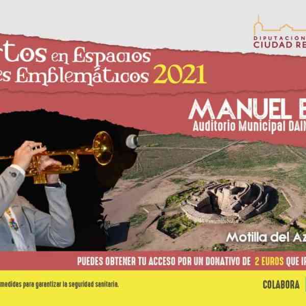 Concierto de Manuel Blanco el 2 de octubre en Daimiel