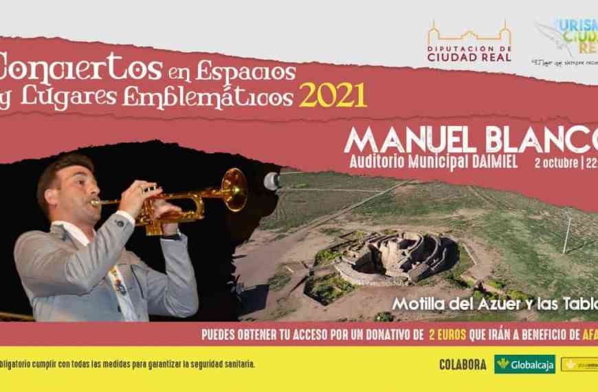 Concierto de Manuel Blanco el 2 de octubre en Daimiel