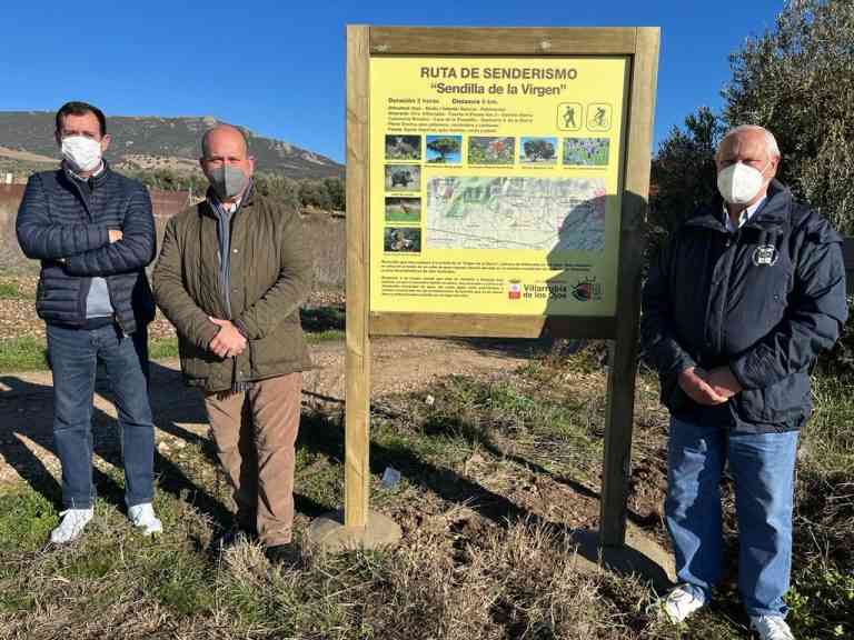 El Ayuntamiento de Villarrubia de los Ojos comienza a señalizar 4 rutas para senderismo y mountain bike