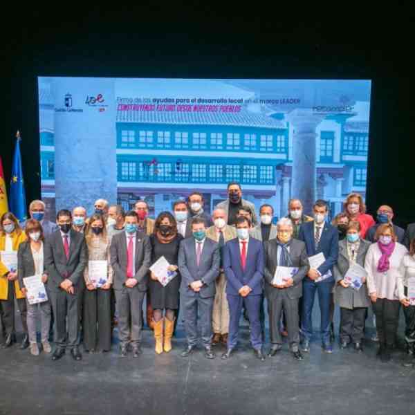 Renovado el reparto de los fondos LEADER entre los 29 GAL de la región a través del cual llegarán 43,5 millones de euros a CLM