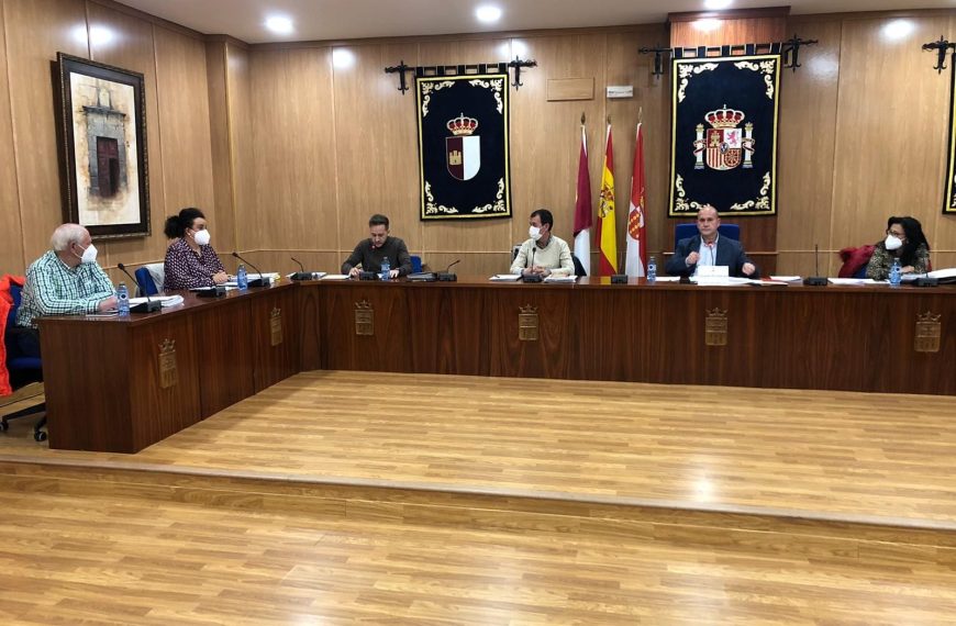 Villarrubia de los Ojos aprueba un presupuesto para 2022 “inversor y realista” pensado para el desarrollo del municipio