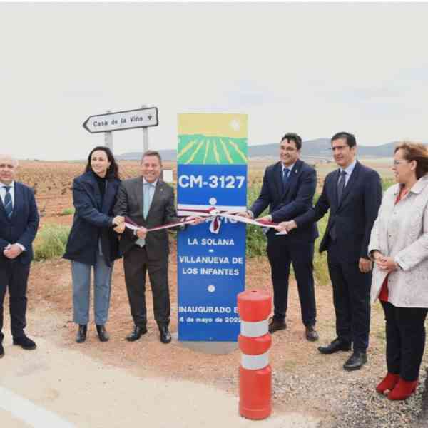 Inauguradas las 2 carreteras entre Villanueva de los Infantes y La Solana, y Villarrubia de los Ojos y Puerto Lápice