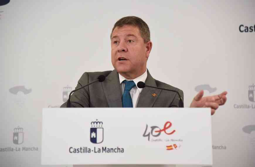 García-Page crítica a quienes están "ocupados en adaptar el Código Penal a sus fechorías"