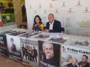 Víctor Manuel, La Oreja de Van Gogh, Celtas Cortos, y los tributos a Mecano y El Último de la Fila, conciertos de las Fiestas Patronales de Villarrubia de los Ojos