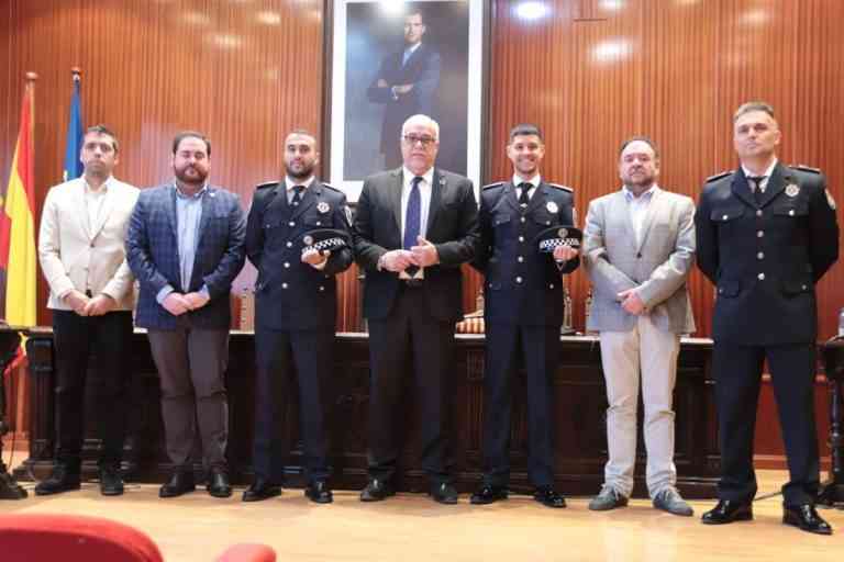 2 nuevos agentes se han incorporado al Cuerpo de Policía Local de Manzanares tras superar el proceso de selección del Ayuntamiento