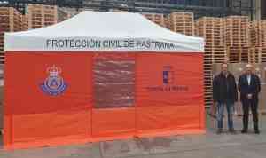 Hasta 35 agrupaciones de Protección Civil reciben tiendas de campaña para primeros auxilios y material de emergencias