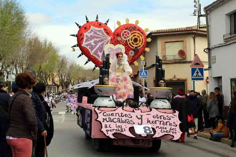 El 32º Concurso Regional de Carrozas y Comparsas de Villarrubia de los Ojos se celebra el domingo 19 de febrero con importantes premios