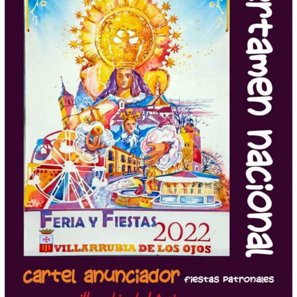 Abierto el Concurso del Cartel Anunciador de Ferias y Fiestas 2023 de Villarrubia de los Ojos hasta el 19 de julio