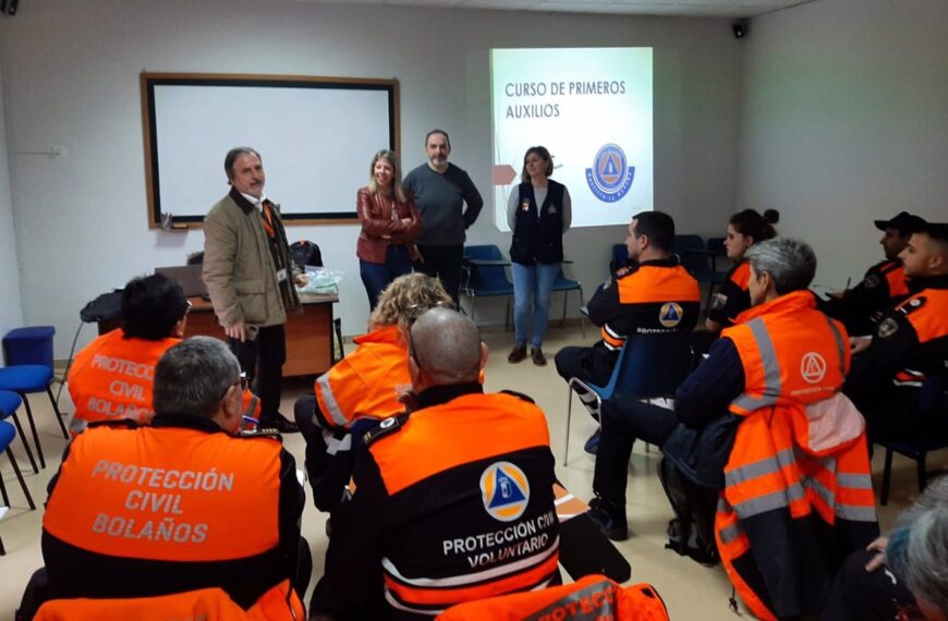 Protección Civil de Ciudad Real se Capacita en Nuevas Habilidades con el Curso de ‘Primeros Auxilios y Primera Atención Sanitaria’