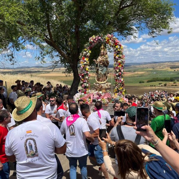 Multitudinaria Romería de la Virgen de Alarcos en Ciudad Real