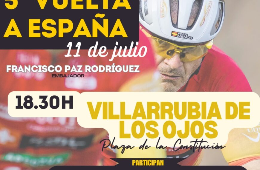 Se prepara la salida de la 5ª Vuelta a España Ultreya Más Sol, que recalará en Villarrubia de los ojos el 11 de julio