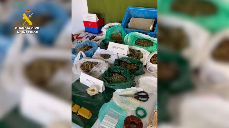 La Guardia Civil detiene a un grupo criminal dedicado al cultivo y tráfico de drogas