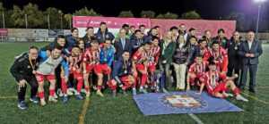 Calvo Sotelo de Puertollano Recibe Felicitaciones del Alcalde por Ganar la Copa Diputación