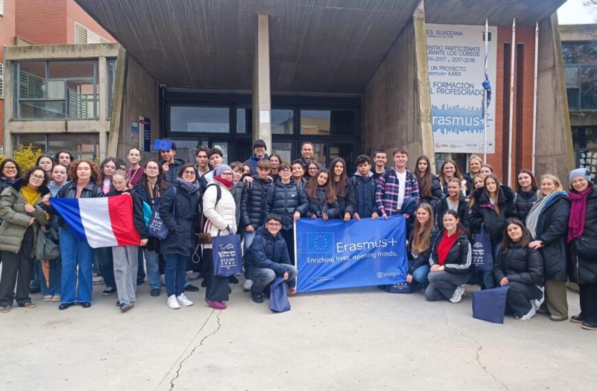 El IES Guadiana de Villarrubia de los Ojos impulsa su proyección internacional a través del programa Erasmus+