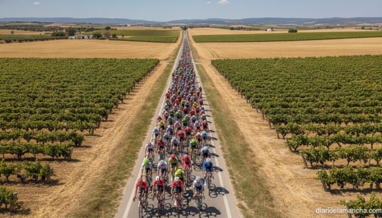 El III Cinturón de La Mancha, con 120 ciclistas y tres etapas